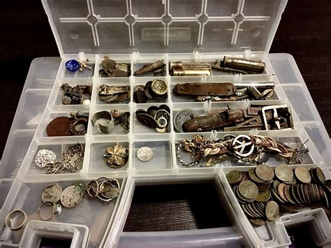 metal detecting finds shadow box|Metal Detecting Displays: 7 Unique Ways to Display Your .